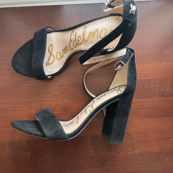 Sam Edelman Shoes - Black Suede Sam Edelman High